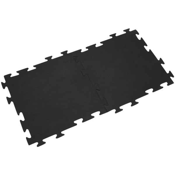 Rubber-Cal Armor-Lock (Fitness) Interlocking Rubber Tiles