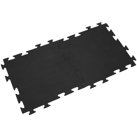 Rubber-Cal Armor-Lock (Fitness) Interlocking Rubber Tiles