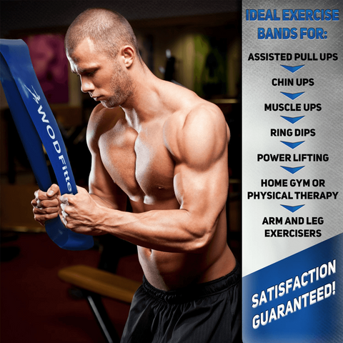 WODFitters (TM) Pull Up Bands